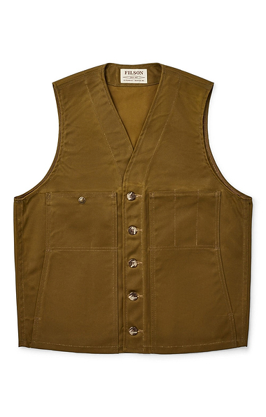 Men's Filson Oil Tin Cloth Vest