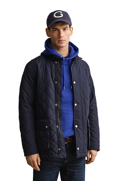 Men's Gant Classic Quilted Mid Length Jacket