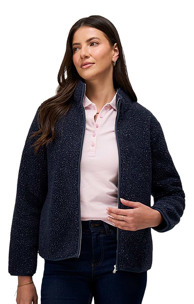 Ladies Crew Clothing Speckled Nepp Fleece
