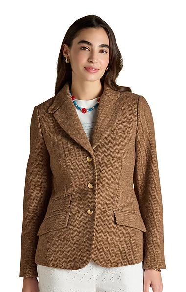 Ladies Joules Canterly Tweed Blazer
