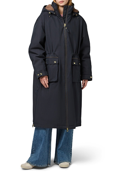 Ladies Joules Coverall Waterproof Fleece Lined Jacket