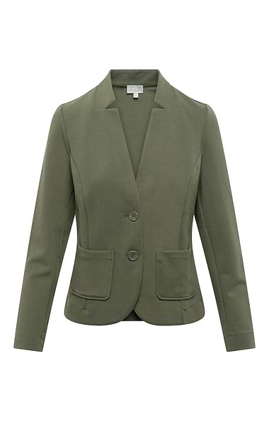 Ladies Cotton Stretch Blazer