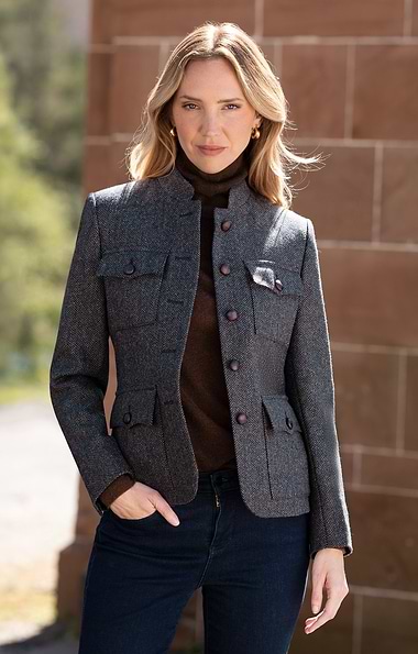 Ladies Tweed Stalker Jacket