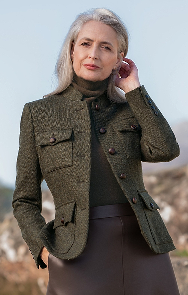 Ladies Tweed Stalker Jacket