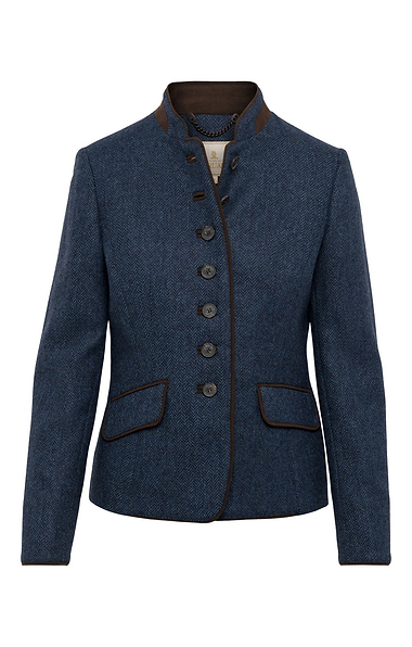 Ladies Tweed Linda Tipped Jacket