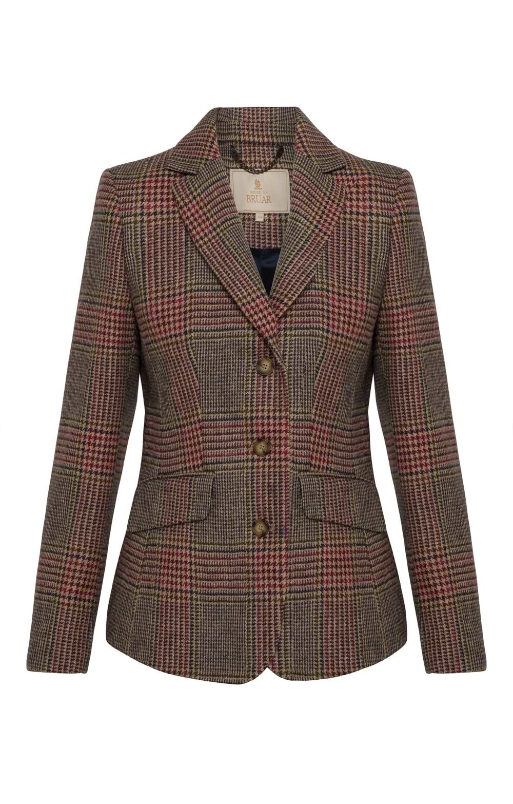 Ladies British Tweed Hacking Jacket, Brown House of Bruar