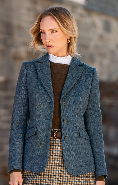 Ladies British Tweed Hacking Jacket