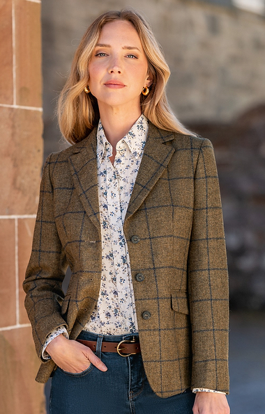 Ladies British Tweed Hacking Jacket