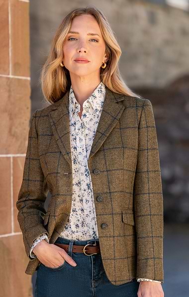 Ladies British Tweed Hacking Jacket