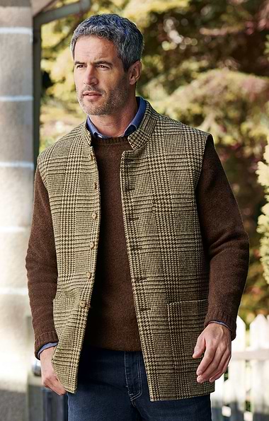 Men's Harris Tweed® Sporting Waistcoat