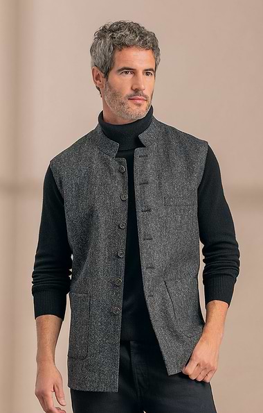 Men's Tweed Sporting Waistcoat