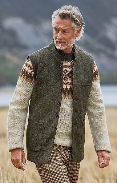 Men's Tweed Sporting Waistcoat