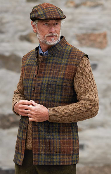 Men's Tweed Sporting Waistcoat