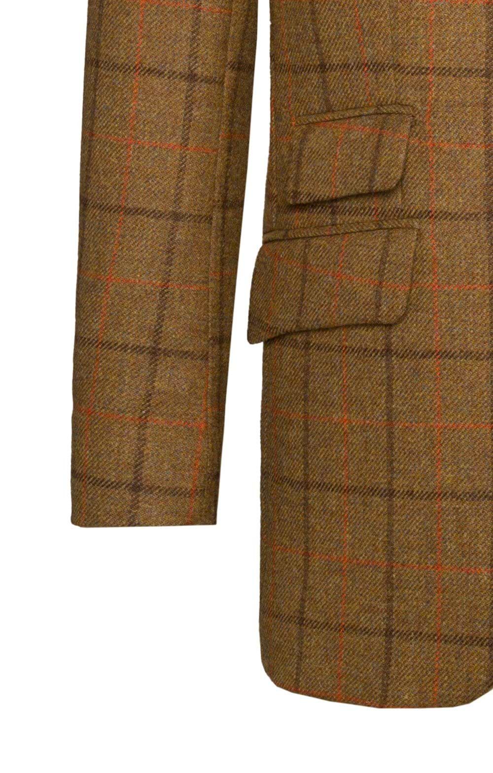 Men's Saxony Tweed Hacking Jacket, Brown - House of Bruar