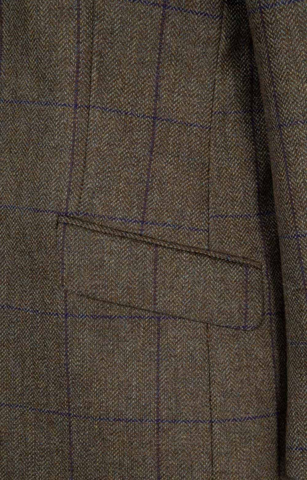 Men's Saxony Tweed Hacking Jacket, Green - House of Bruar Men's Saxony Tweed Hacking Jacket, Green - House of Bruar