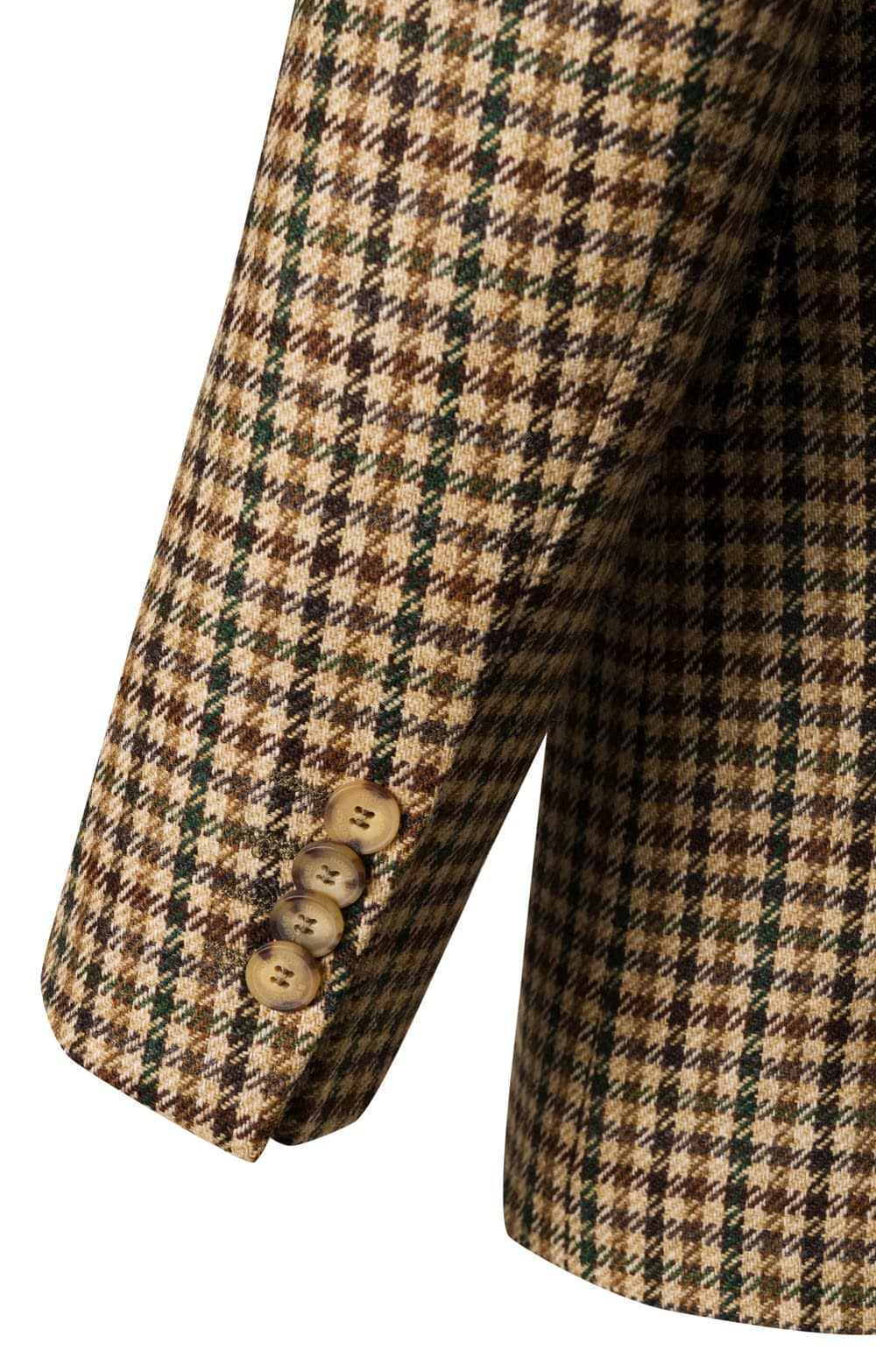 Men's Saxony Tweed Jacket, Brown, Natural - House of Bruar