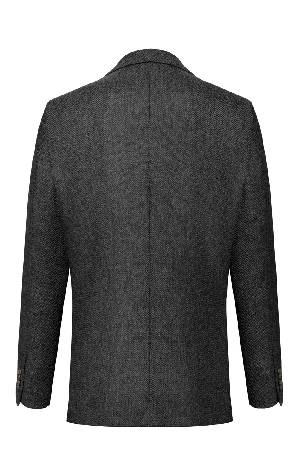 Mens Tweed Double Breasted Jacket, Grey - House of Bruar
