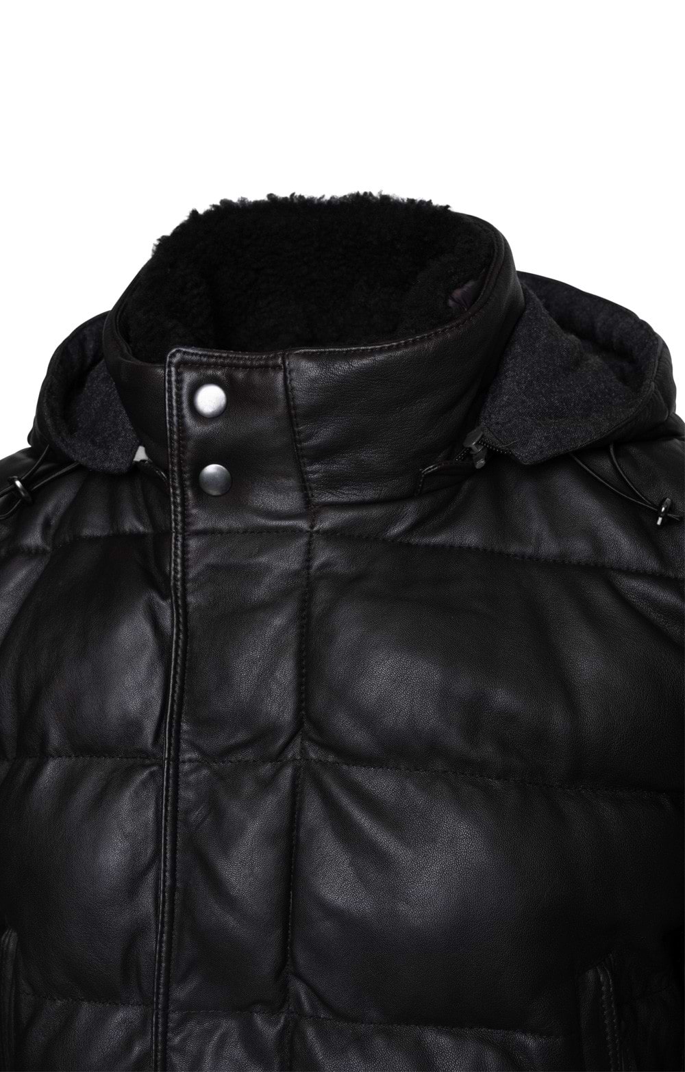 Mens Lamb Leather and Sheepskin Quilted Parka - House of Bruar Mens Lamb Leather and Sheepskin Quilted Parka - House of Bruar