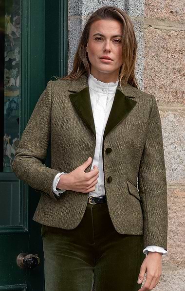 Ladies British Tweed Bella Jacket