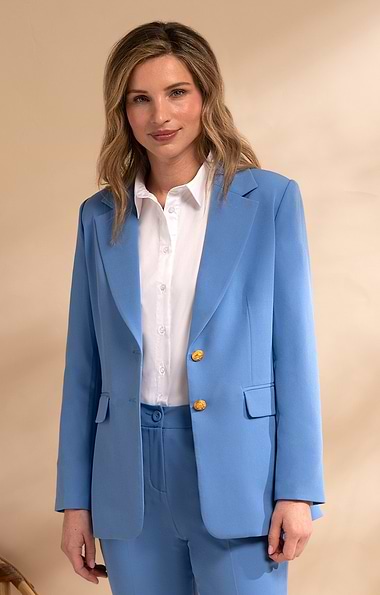 Ladies Single Breasted Blazer