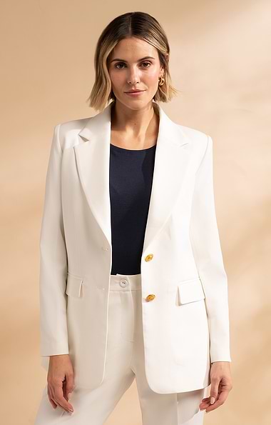 Ladies Single Breasted Blazer