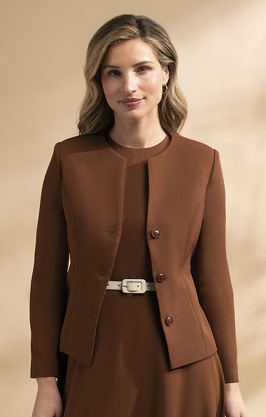 Ladies Crew Neck Blazer