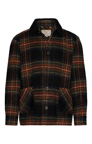 Men's British Tweed Lumber Jacket