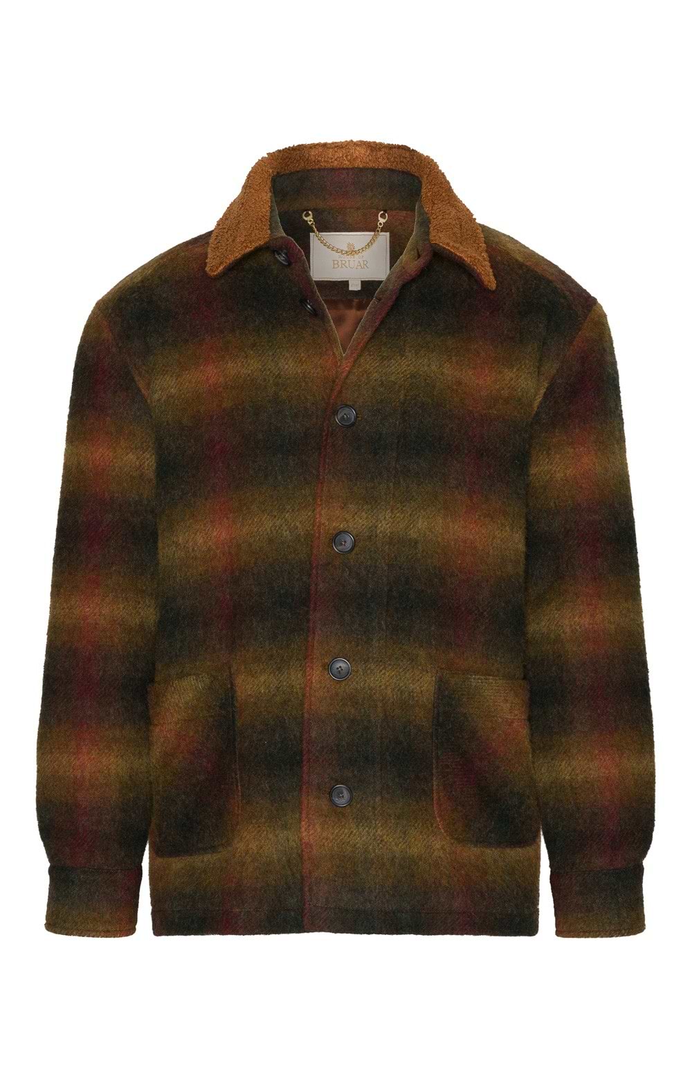 Men's British Tweed Lumber Jacket, Multi - House of Bruar
