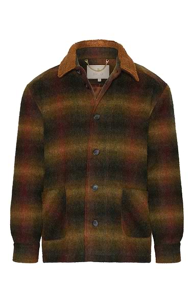 Men's British Tweed Lumber Jacket