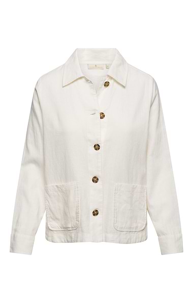 Ladies Linen Blend Jacket