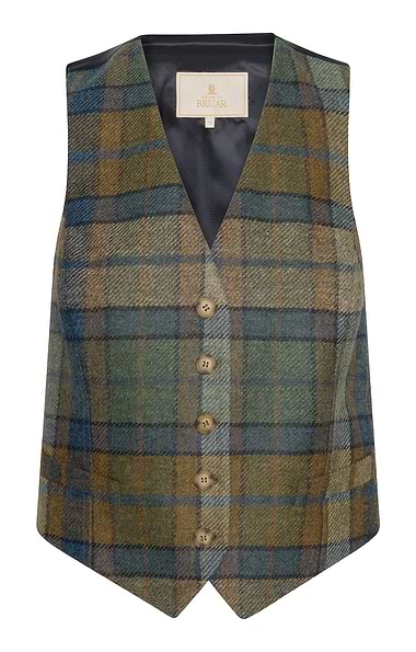 Ladies Tweed Dress Waistcoat