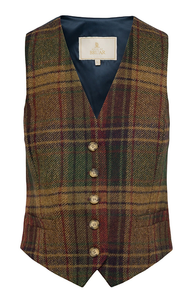 Ladies Tweed Dress Waistcoat