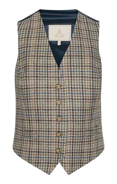 Ladies Tweed Dress Waistcoat