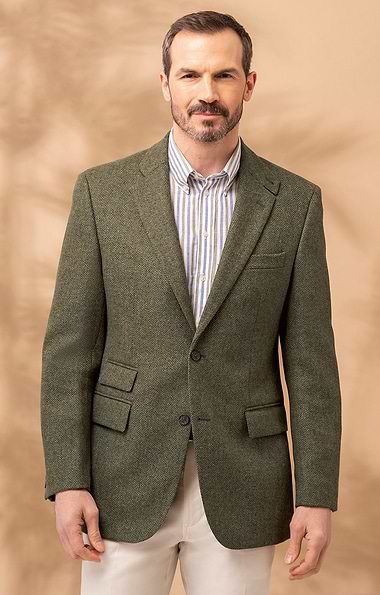 Men's Shetland Tweed Hacking Jacket