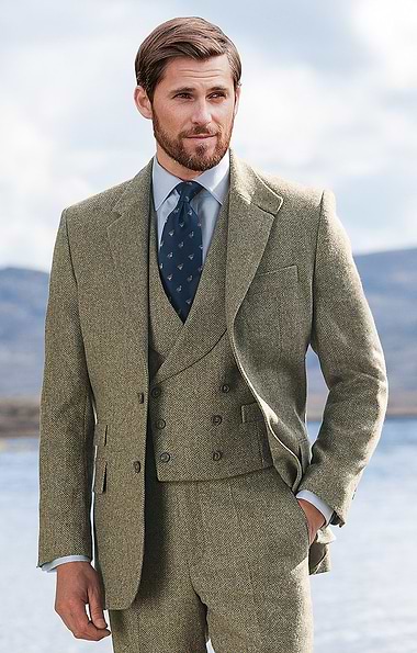 Men's Shetland Tweed Hacking Jacket