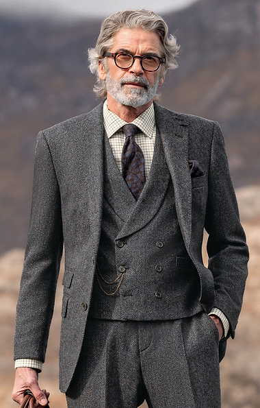 Men's Shetland Tweed Hacking Jacket