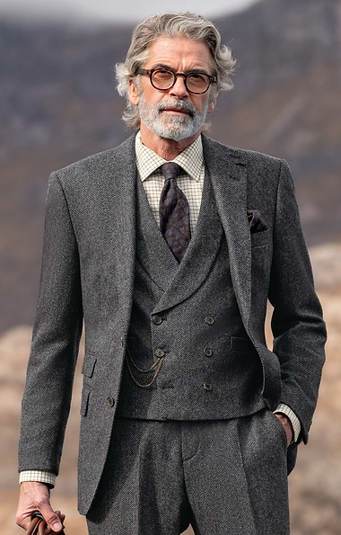 Men's Shetland Tweed Hacking Jacket