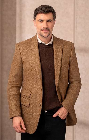 Men's Shetland Tweed Hacking Jacket