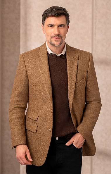 Men's Shetland Tweed Hacking Jacket