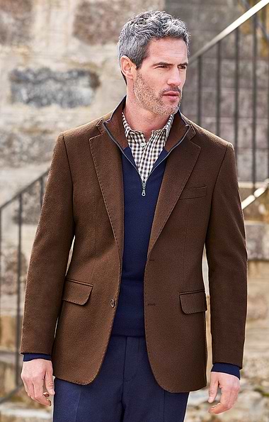 Men's Cashmere Jacket