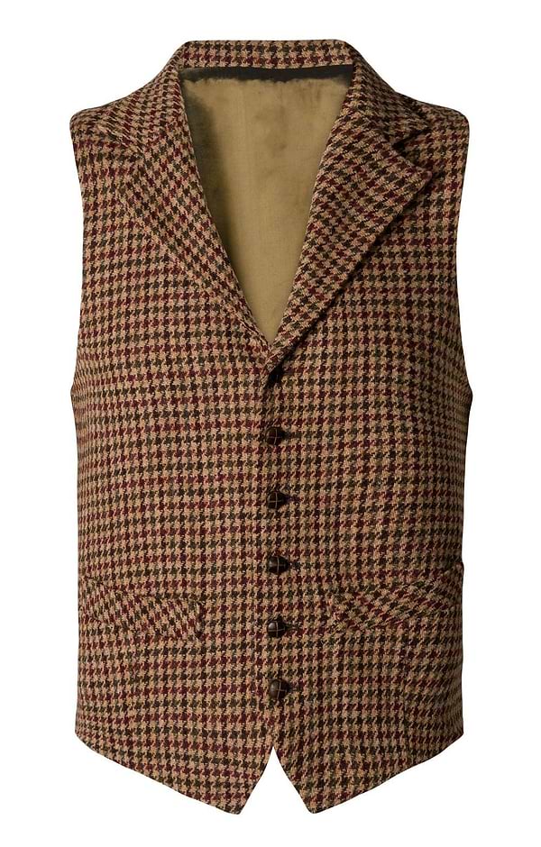 Men's Single Breasted Harris Tweed® Waistcoat