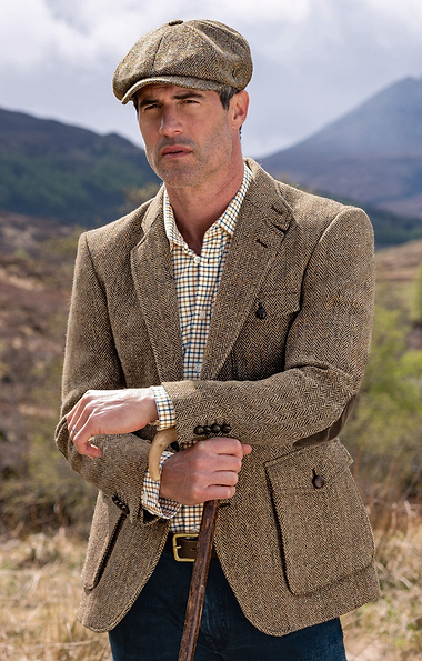 Men's Harris Tweed® Action Back Jacket