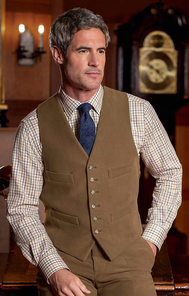 Men's Moleskin Waistcoat