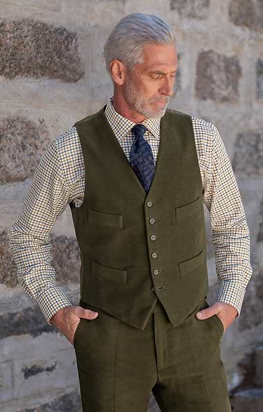 Men's Moleskin Waistcoat