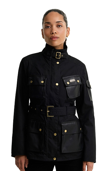 Ladies Barbour International Heritage Wax Jacket