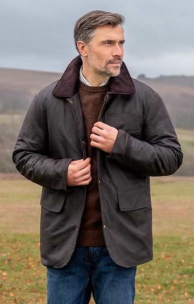 Men's Padded Wax Jacket