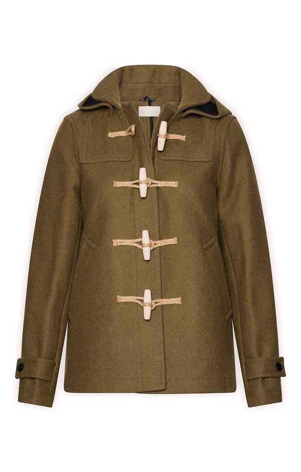 Ladies Short Duffle Coat