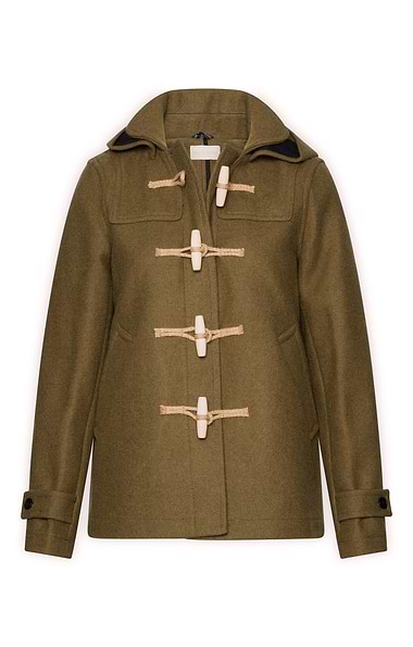 Ladies Short Duffle Coat