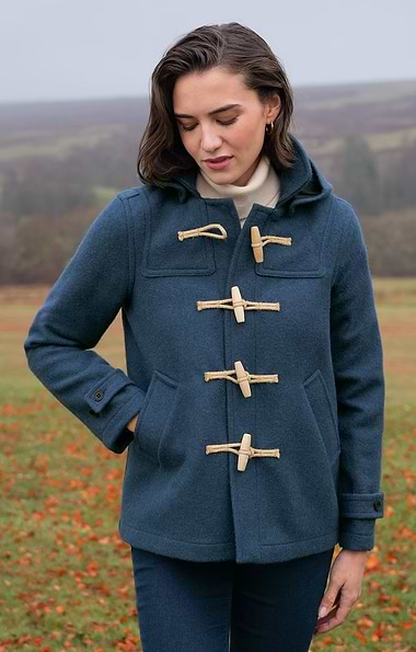 Ladies Short Duffle Coat