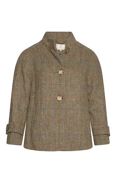 Ladies Harris Tweed® Charlotte Coat